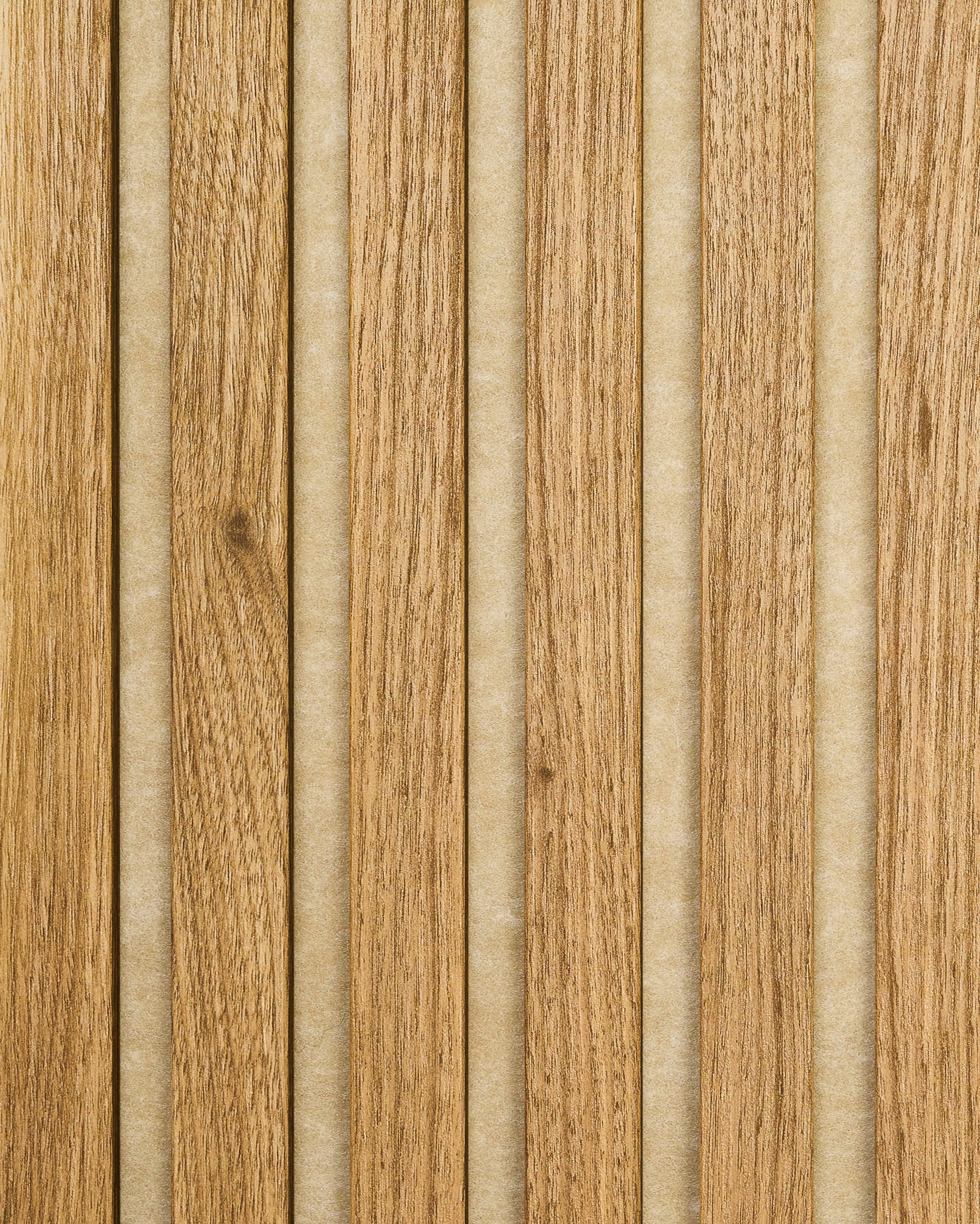 Akupanel | Sample / Wood-like, English Oak, Beige Felt